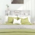 Mueble cabecero blanco brillante 140x19x103,5