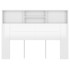 Mueble cabecero blanco brillante 140x19x103,5