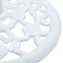 Base de sombrilla de hierro fundido blanco 12 kg 48