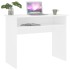Escritorio de madera contrachapada blanco 90x50x74