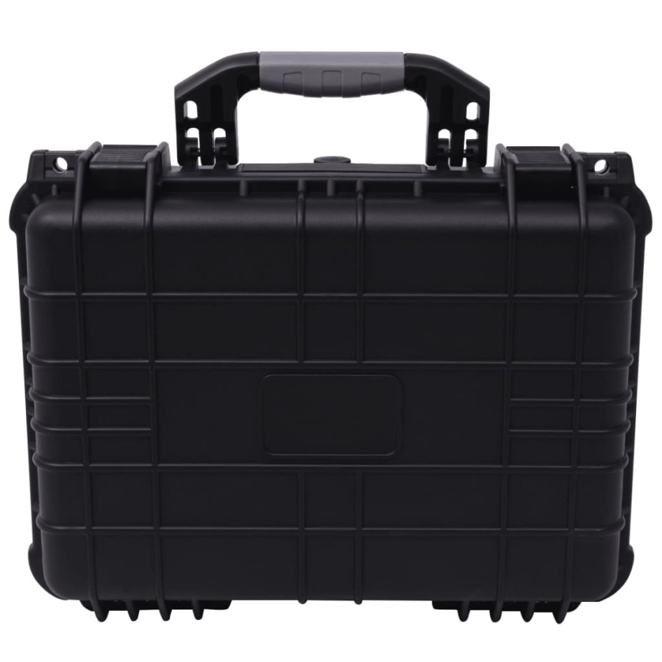 Maletín protector de equipo negro 40,6x33x17,4