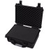 Maletín protector de equipo negro 40,6x33x17,4