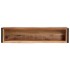 Jardinera de madera maciza reciclada 90x20x68