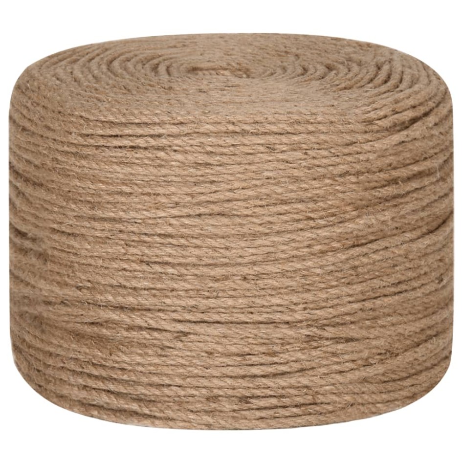 Cuerda 100% yute 6 mm 500