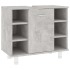 Armario de baño contrachapada gris hormigón 60x32x53,5