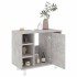 Armario de baño contrachapada gris hormigón 60x32x53,5