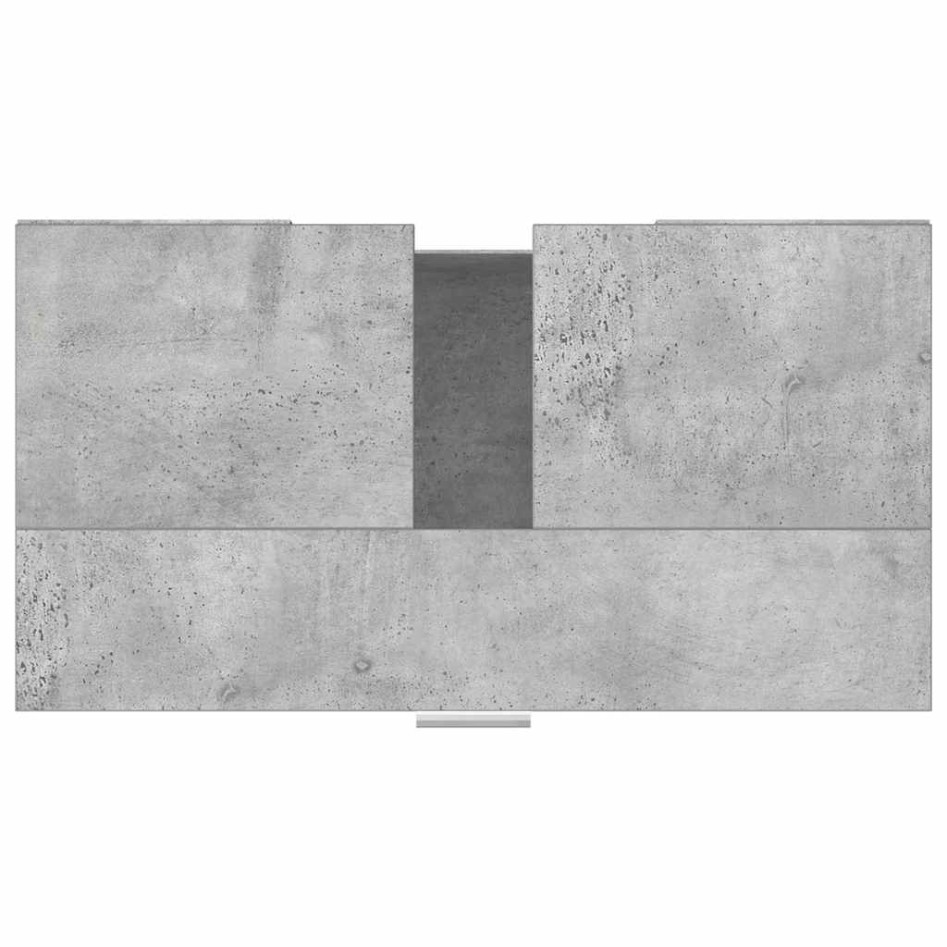 Armario de baño contrachapada gris hormigón 60x32x53,5