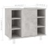 Armario de baño contrachapada gris hormigón 60x32x53,5