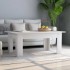 Mesa de centro madera contrachapada blanco 100x60x42