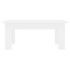 Mesa de centro madera contrachapada blanco 100x60x42