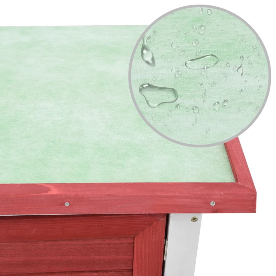 Jaula conejera con 1 puerta madera