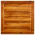 Mesa de centro de madera maciza de acacia 60x60x45