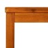 Mesa de centro de madera maciza de acacia 60x60x45