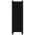 Biombo divisor de 5 paneles negro 250x180