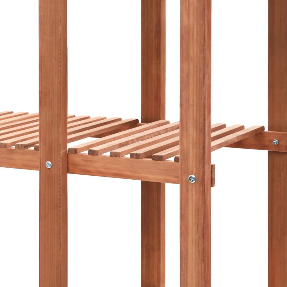 Soporte para plantas de madera de cedro 86x36x139