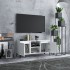 Mueble de TV con patas de metal blanco 103,5x35x50
