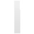 Mueble cabecero blanco brillante 160x19x103,5