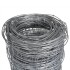 Valla de jardín de acero galvanizado plateado 50x1,2