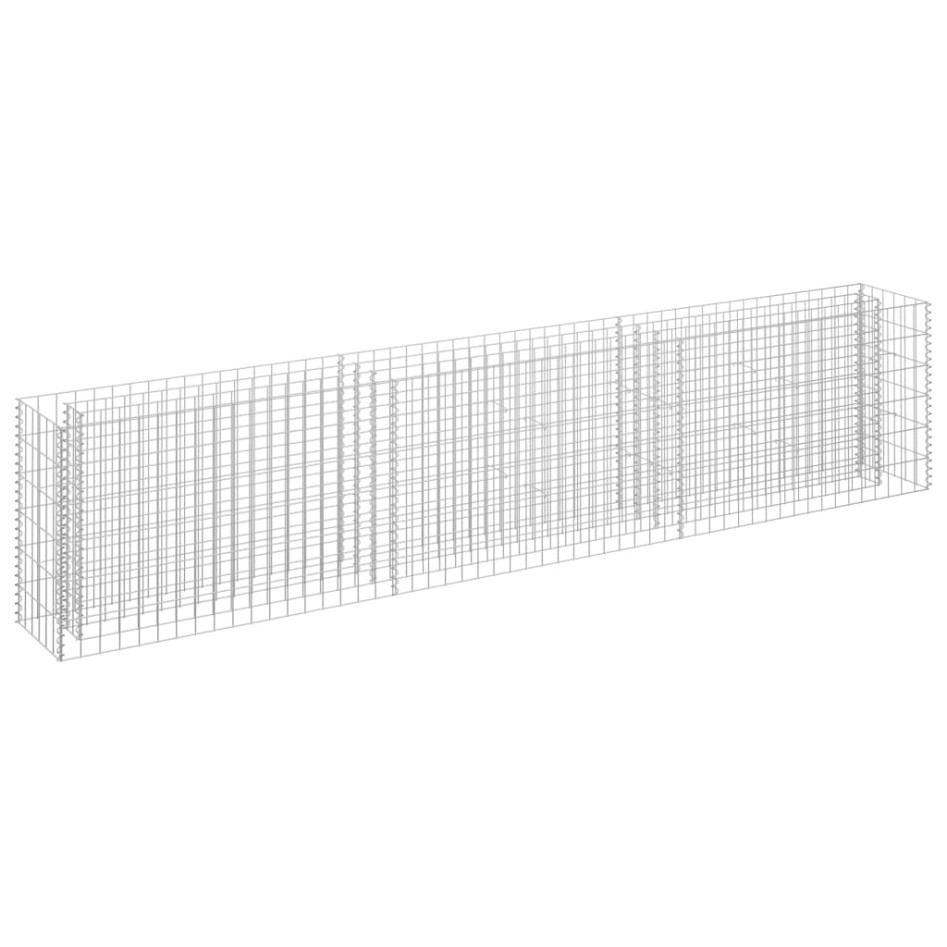 Arriate de gaviones de acero galvanizado 270x30x60