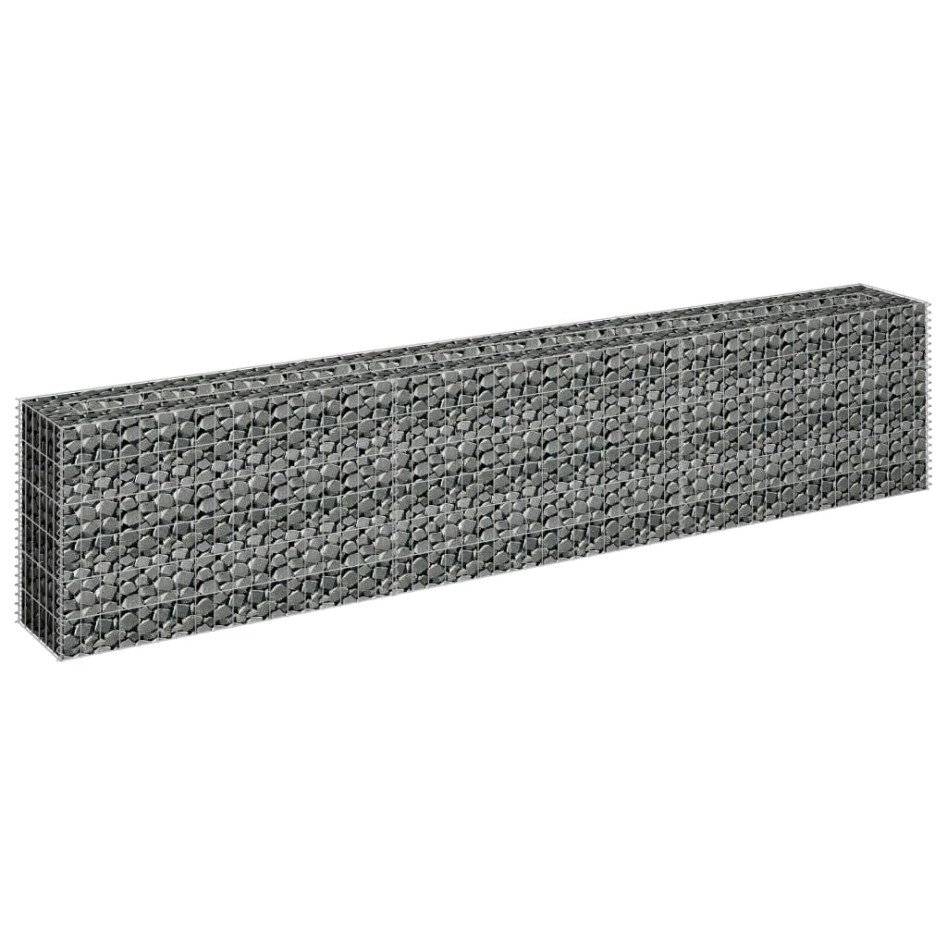 Arriate de gaviones de acero galvanizado 270x30x60