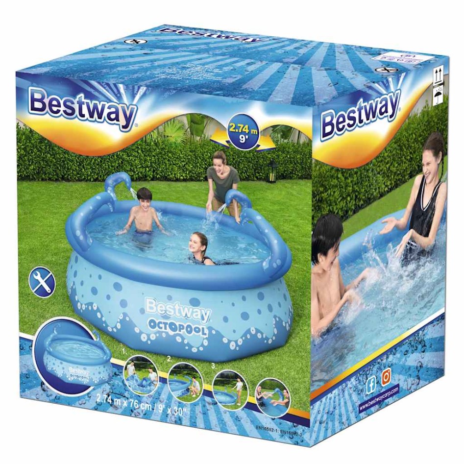 Bestway Piscina Easy Set OctoPool 274x76