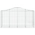 Cesta gaviones forma arco hierro galvanizado 200x50x100/120