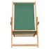 Silla de playa plegable de madera maciza de teca