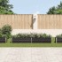 Arriate de jardín de acero galvanizado antracita 320x40x45