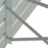 Arriate de jardín de acero galvanizado antracita 320x40x45