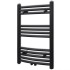 Radiador toallero de baño curvo negro 500 x 764