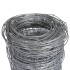 Valla de jardín de acero galvanizado plateado 50x1,25