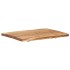 Superficie de mesa de madera maciza de acacia 80x(50-60)x3,8