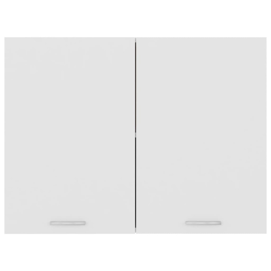 Armario colgante de cocina madera ingeniería blanco 80x31x60