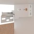 Armario colgante de cocina madera ingeniería blanco 80x31x60