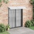 Marquesina para puerta PC gris y transparente 200x75