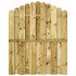 Puerta de jardín madera de pino impregnada 100x125