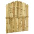 Puerta de jardín madera de pino impregnada 100x125