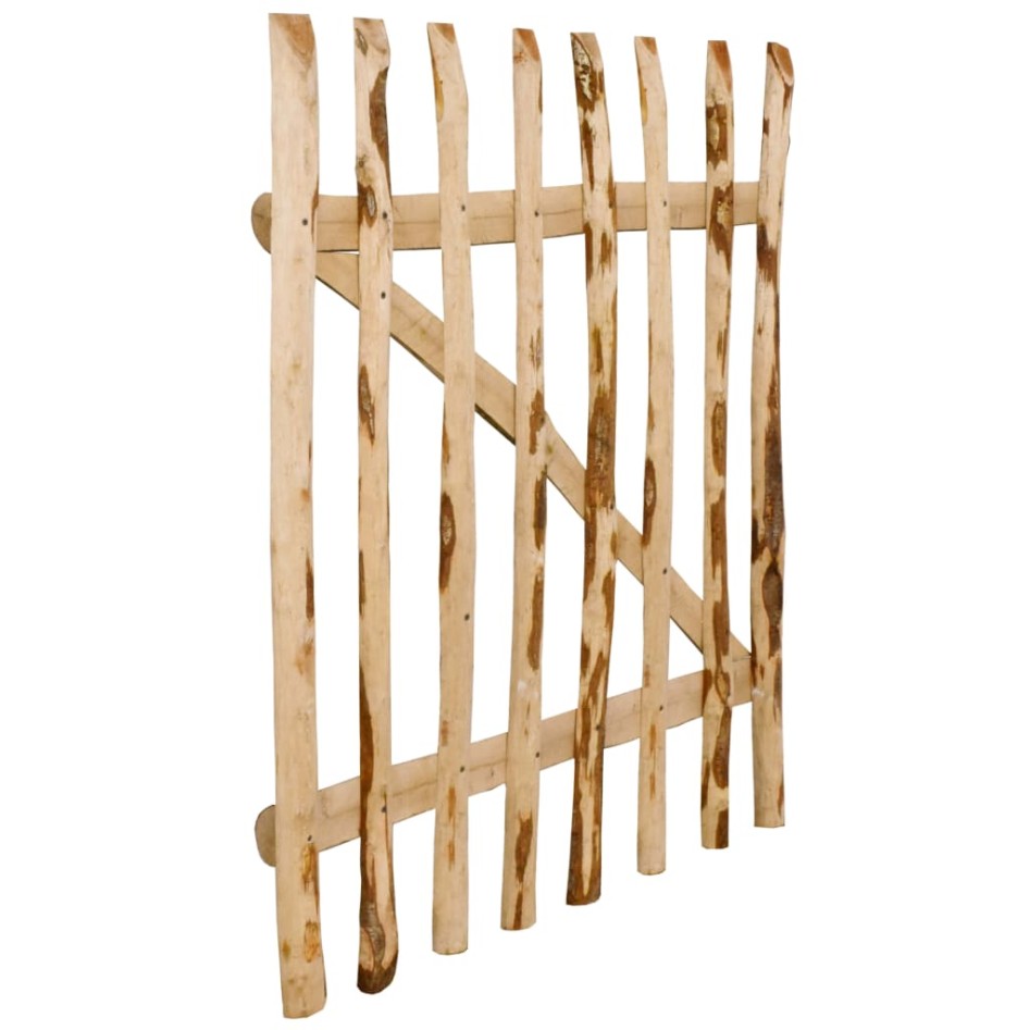 Puerta para valla madera de avellano