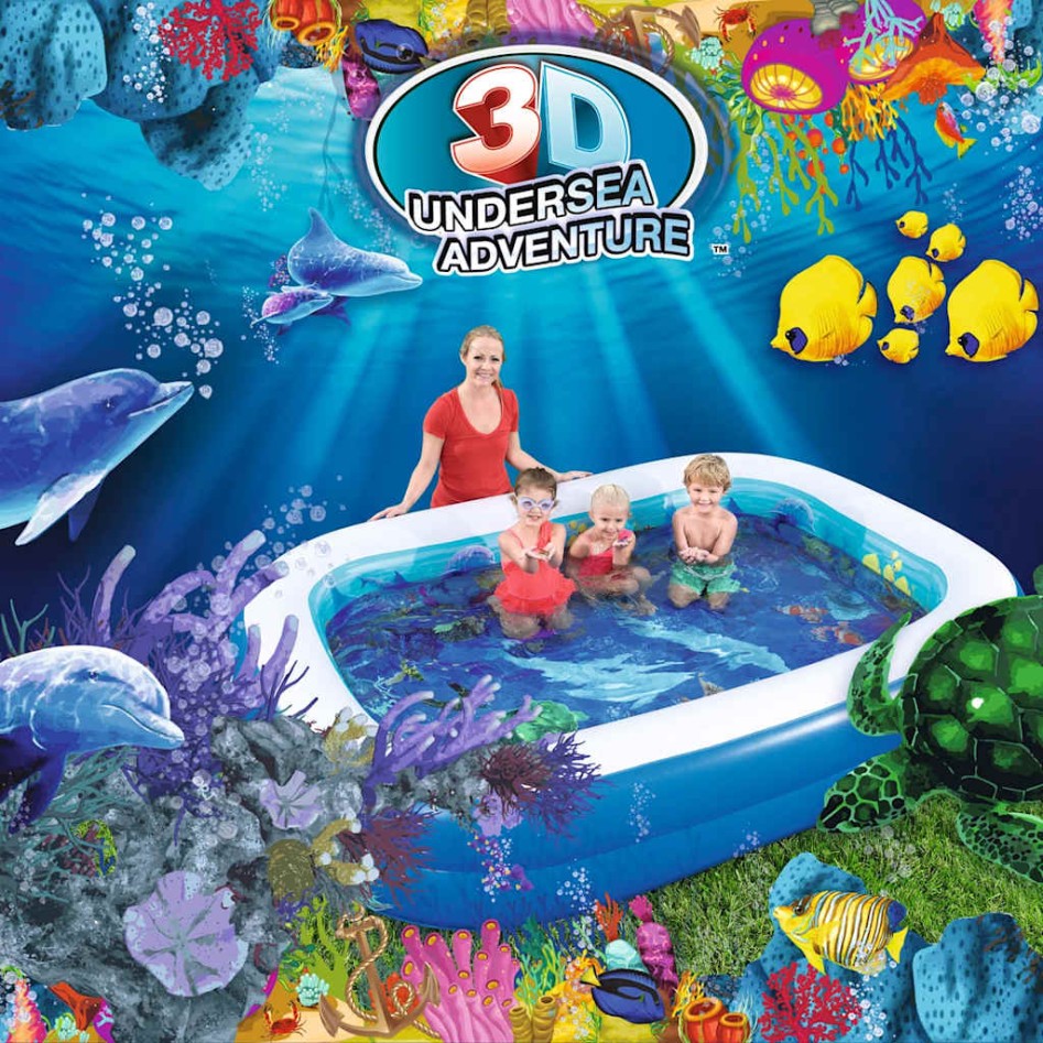 Bestway Piscina hinchable Undersea Adventure