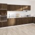 Armario bajo de cocina madera ingeniería marrón