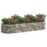 Arriate de gaviones de hierro galvanizado 300x100x50