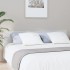 Cabecero cama madera contrachapada blanco brillo 200x1,5x80