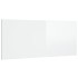 Cabecero cama madera contrachapada blanco brillo 200x1,5x80