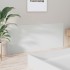 Cabecero cama madera contrachapada blanco brillo 200x1,5x80