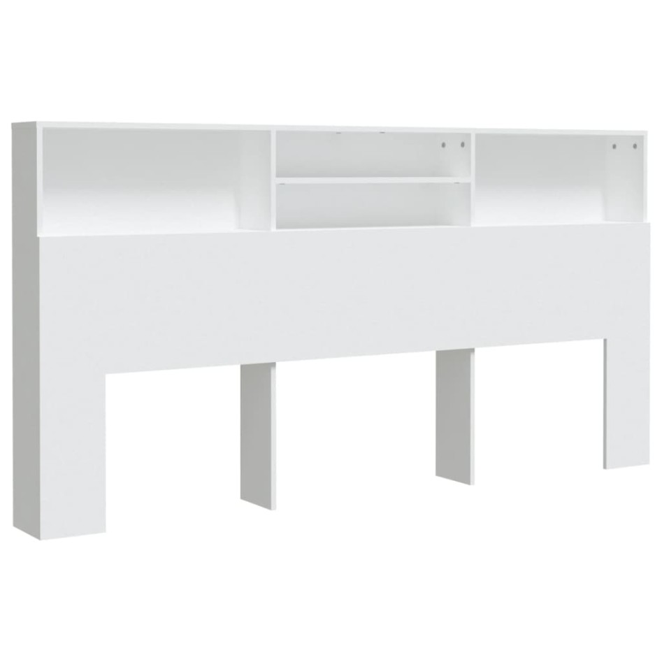 Mueble cabecero blanco 200x19x103,5