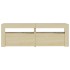 Mueble de TV con luces LED roble Sonoma 120x35x40