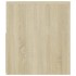 Mueble de TV con luces LED roble Sonoma 120x35x40