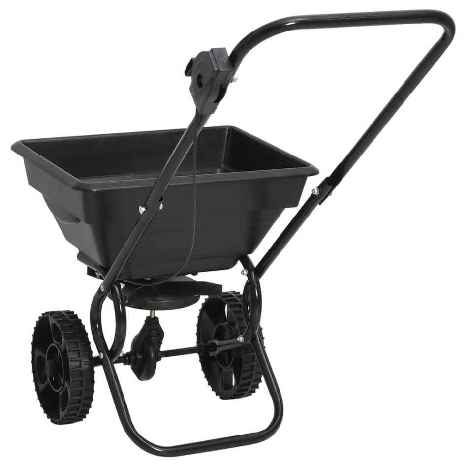Carrito de mano esparcidor de sal PVC y acero 92x46x70 cm 15