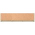 Mueble TV madera contrachapada color roble Sonoma
