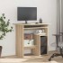 Escritorio madera contrachapada color roble Sonoma 80x45x74